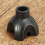 (Inner: 19MM Outer: 38MM) Walking Stick End Tripod Cane Tip Non-Slip Bottom Self Standing Rubber Walk 13
