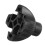 (Inner: 19MM Outer: 64MM) Walking Stick End Tripod Cane Tip Non-Slip Bottom Self Standing Rubber Walk 5