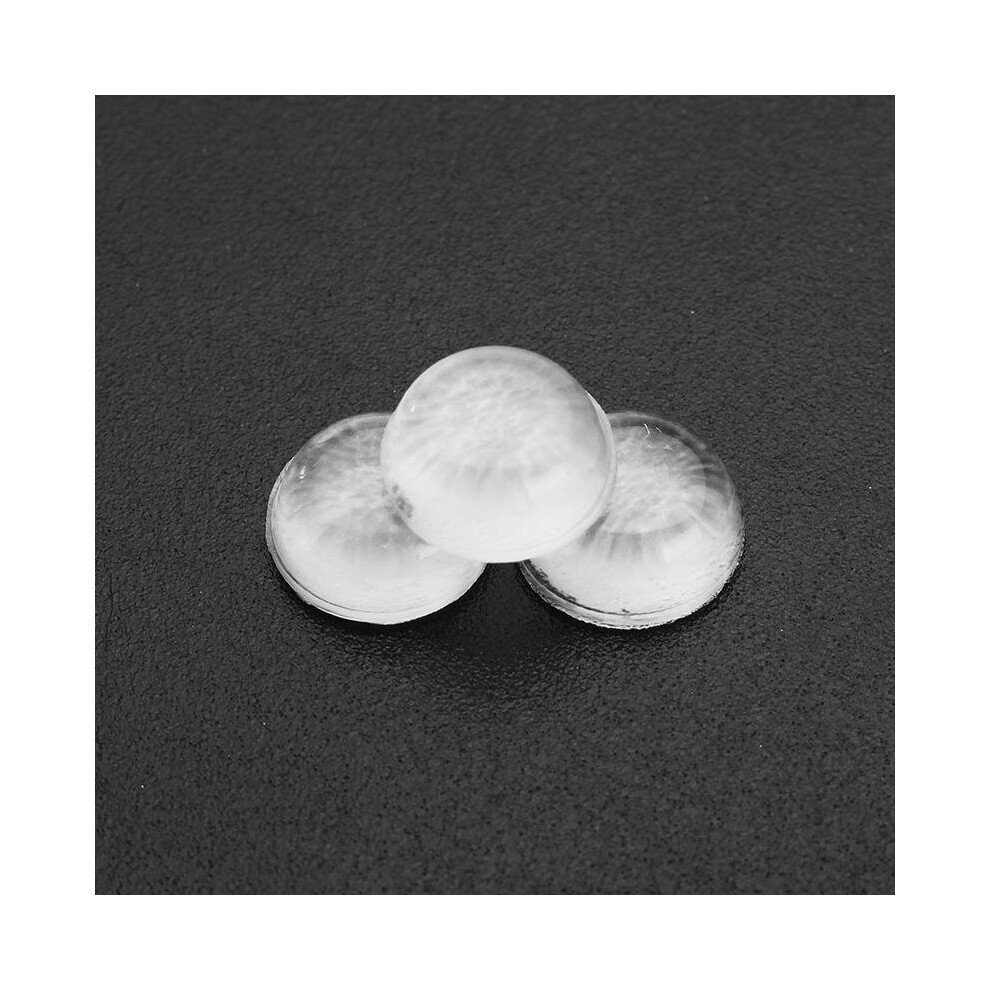100Pcs 10X4mm Silicone Bumpers Self Adhesive Cylindrical Furniture Protection Spacer Rubber Feet 3654659442550