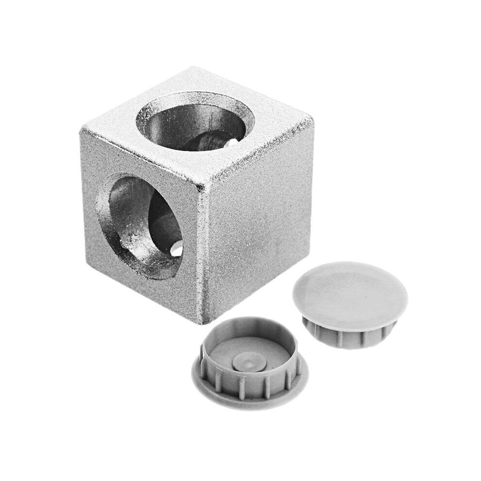 (Two-way Junction Connection) 3030mm Aluminum Angle Connector Junction Corner Bracket 3030 Series Aluminum Profile