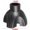 (Inner: 19MM Outer: 38MM) Walking Stick End Tripod Cane Tip Non-Slip Bottom Self Standing Rubber Walk 11