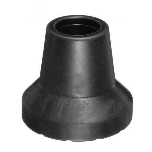 (Inner: 14MM Outer: 34MM) Walking Stick End Tripod Cane Tip Non-Slip Bottom Self Standing Rubber Walk 2
