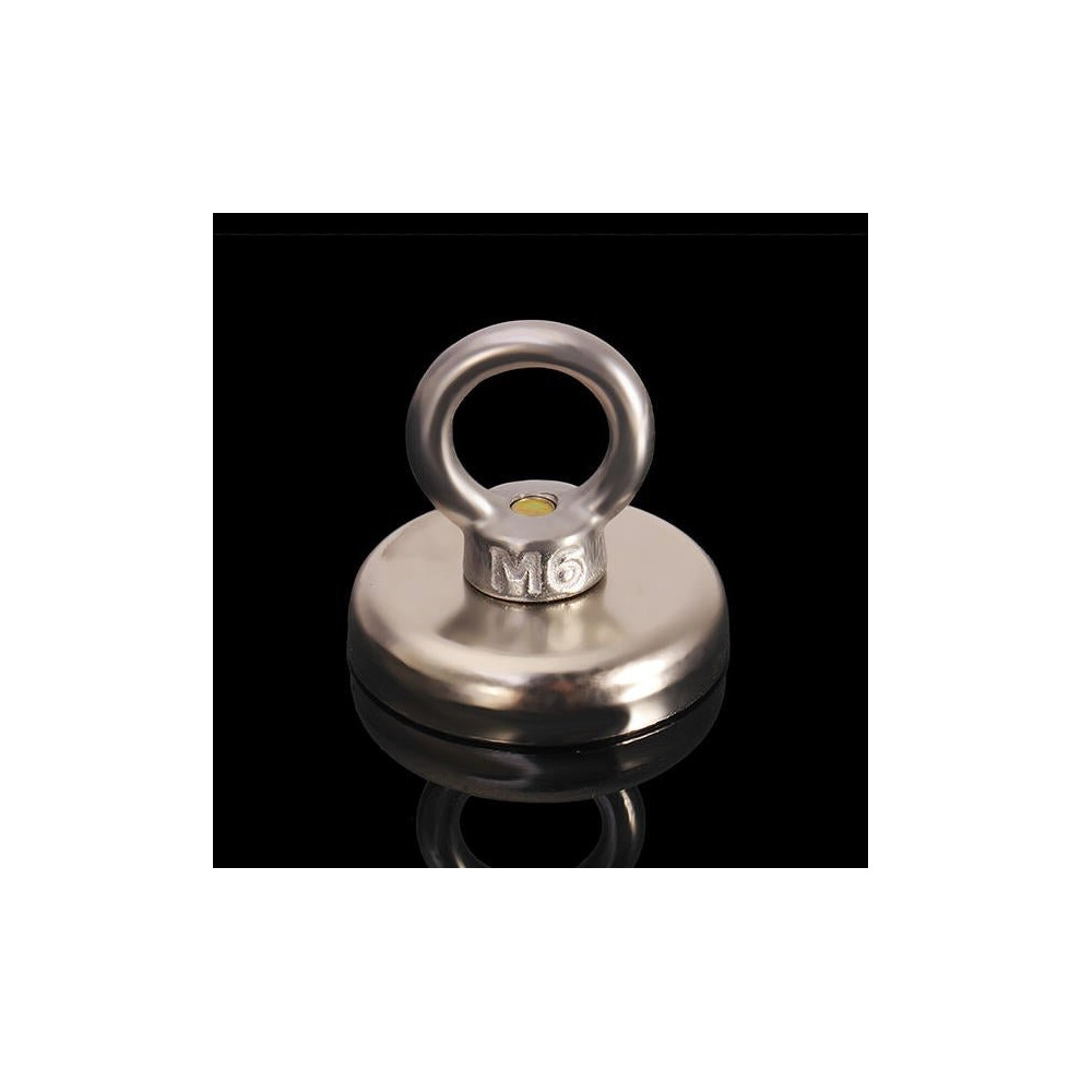 N35 42x38.5mm Eyebolt Ring Magnet Strong Magnet Salvage Tool