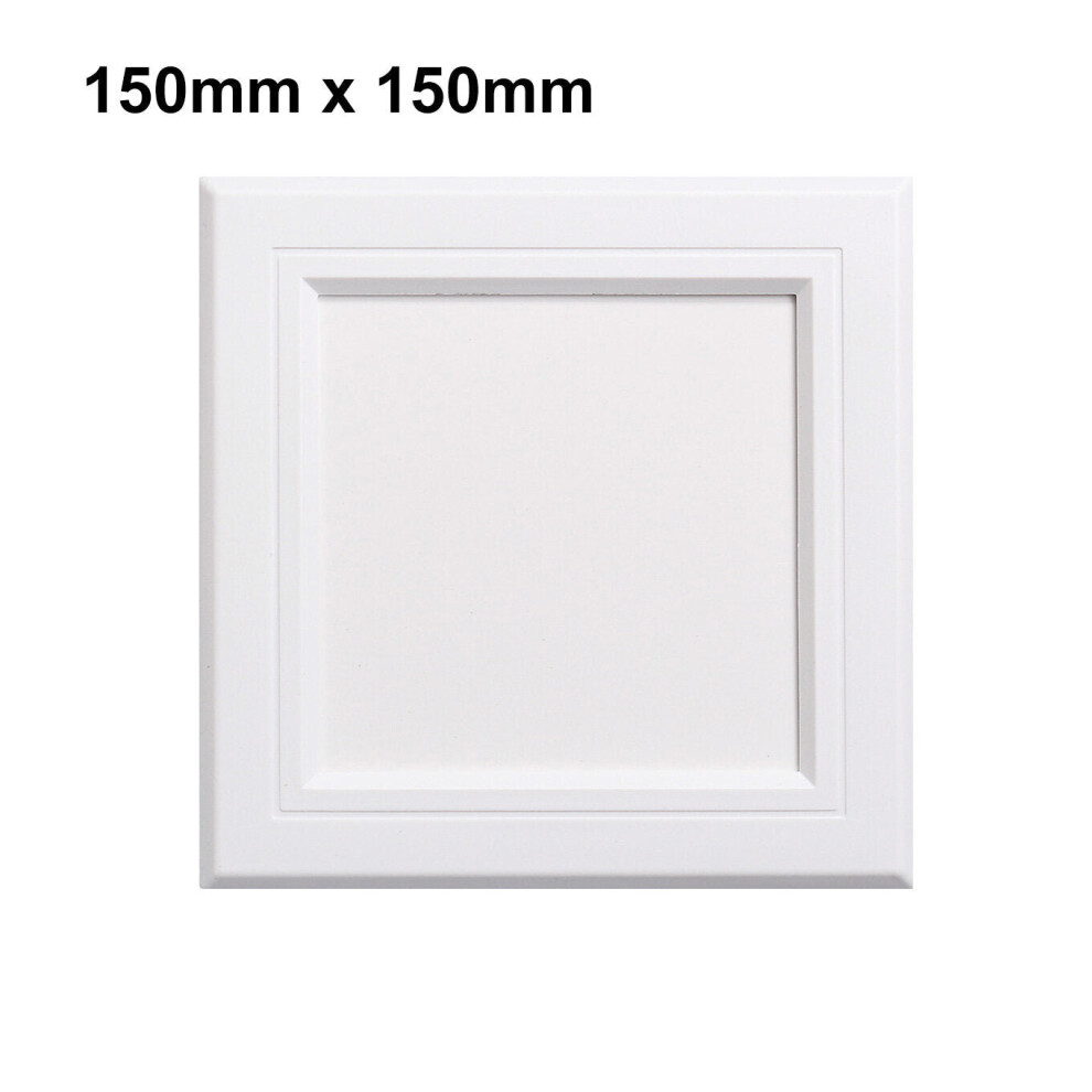 (150X150mm) Abs Wall Ceiling Access Panel 7 Sizes White Inspection Plumbing Wiring Door Revision Hatch Cover 3654659374387