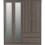Lisbon 4 Door Wardrobe Black Wood Grain 1