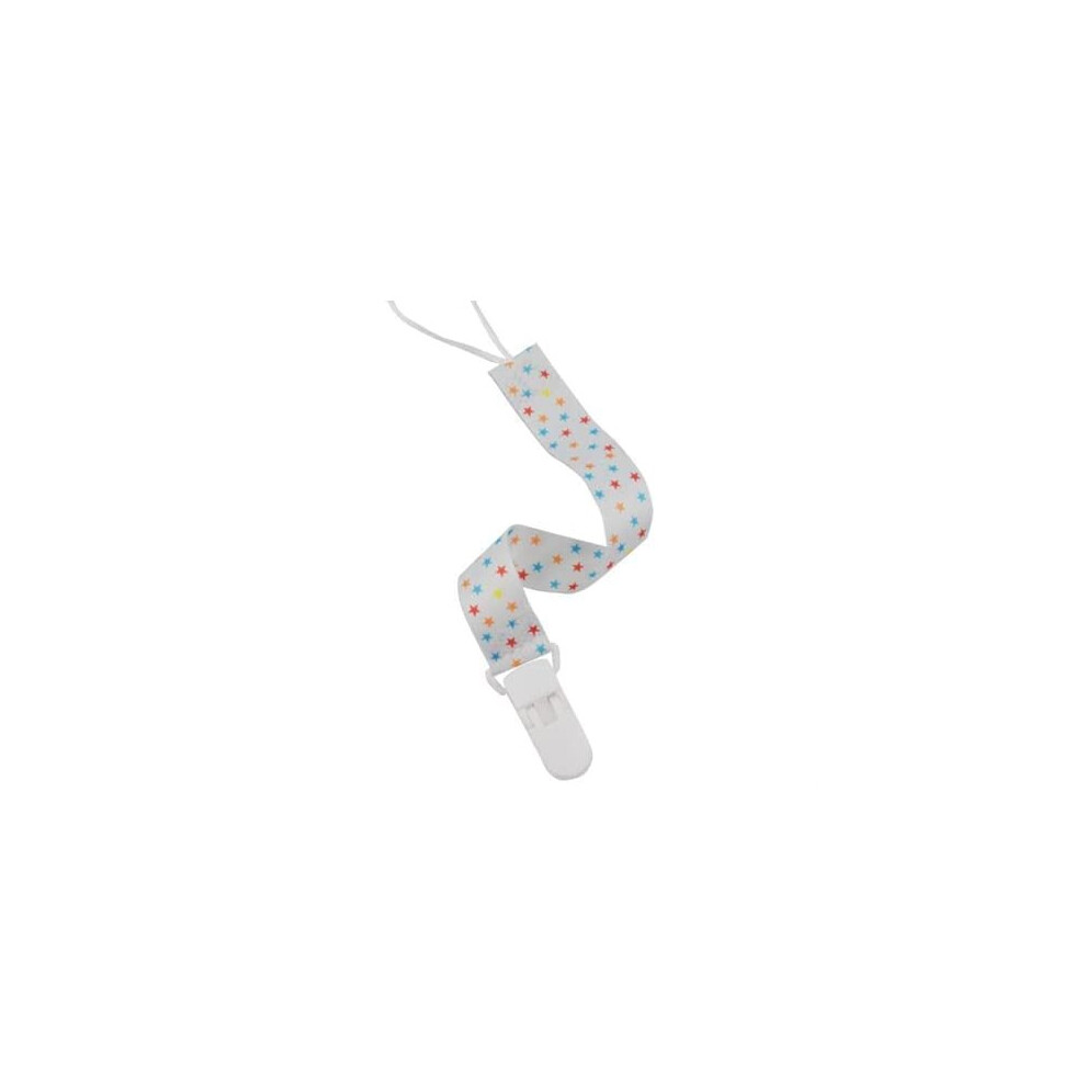 (Stars) Baby Dummy Clip - Pacifier Strap Holder Funky Planet