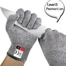 (M 22cm) High-strength Grade Level 5 Protection Safety Anti Cut Gloves