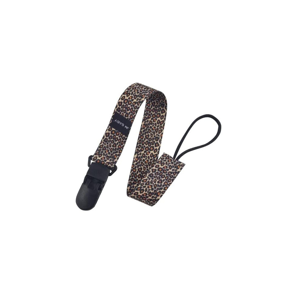 (Panther) Baby Dummy Clip - Pacifier Strap Holder Funky Planet