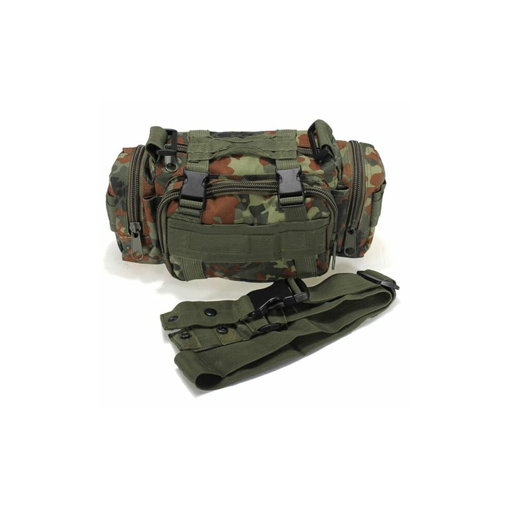 (Camouflage) Outdoor Sports Camouflage Backpack Rucksack Camping Hiking Waist Bag Pack