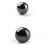 (25mm) 2PCS Round Powerful Magnet Balls Ferrite Large Ball 3