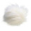 (White) Lavalier Microphone Furry Windscreen Windshield Wind Muff Soft Comfortable for Microphones Mic 1