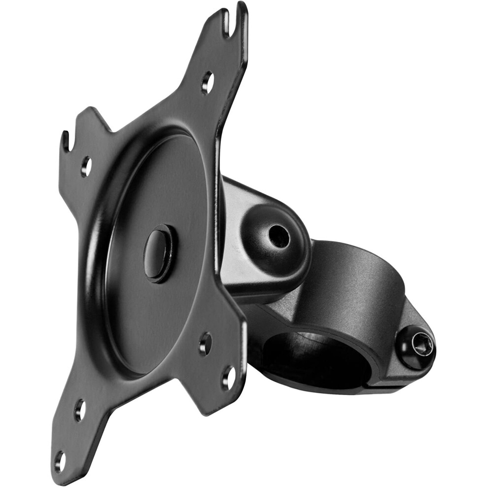 Duronic DM15 DM25 VESA Head, Universal Mounting Head to Use with Any Duronic Desk Mount Pole, PC Computer Screen Bracket, Rotates & Tilts, VESA 75/100