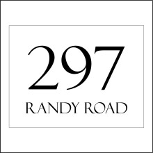(300 x 200mm - 12 x 8, Sticker / Sav - White Background) CUSTOM HOUSE SIGN DOOR STREET NUMBER PERSONALISED