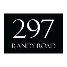 (200 x 150mm - 8 x 6, Sticker / Sav - White Background) CUSTOM HOUSE SIGN DOOR STREET NUMBER PERSONALISED