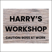 (400 x 300mm - 16 x 12, Magnetic - Vehicle Grade) CM210 Harry'2 Workshop Sign Garage Shed Garden Personalise You Name It Choice 600mm x 450mm Magnetic - Vehicle Grade