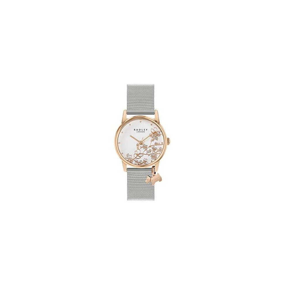 Radley Ladies Silver Mesh Strap Watch RY4399