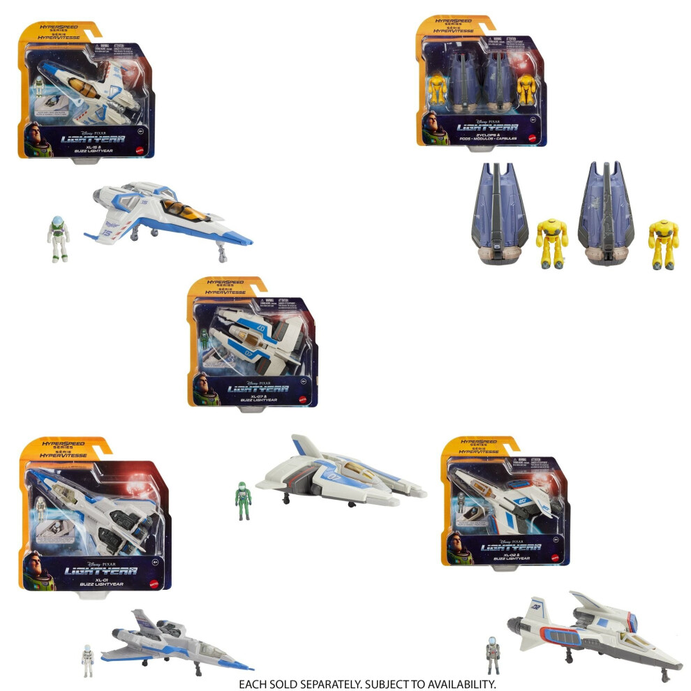 Mattel Pixar Lightyear Hyperspeed Series - One At Random