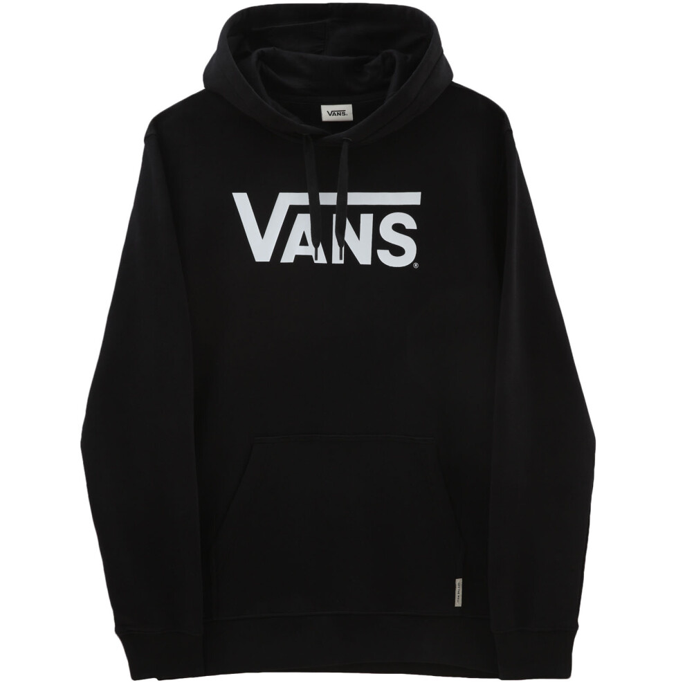 New Vans Men's (S, ) Classic Cotton Hooded Pullover Sweatshirt Jumper Hoody Hoodie Black