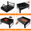 Camping Barbecue Portable Fire Pit Log Brazier Heater Outdoor BBQ 3
