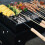 Camping Barbecue Portable Fire Pit Log Brazier Heater Outdoor BBQ 7