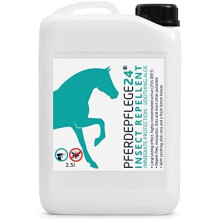 PFERDEPFLEGE24 Horse fly spray & insect repellent spray for immediate & Long-lasting protection with soothing aloe vera & DEET - 0.5l, 1l & 2.5l -