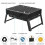 Camping Barbecue Portable Fire Pit Log Brazier Heater Outdoor BBQ 6