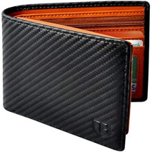 BIAL Mens Wallet, RFID Blocking Wallet, Wallets Mens, Bifold Wallet, Flip Wallet, Wallets for Men, Slim Bifold Wallet, 2 ID Window Wallet, Superfine