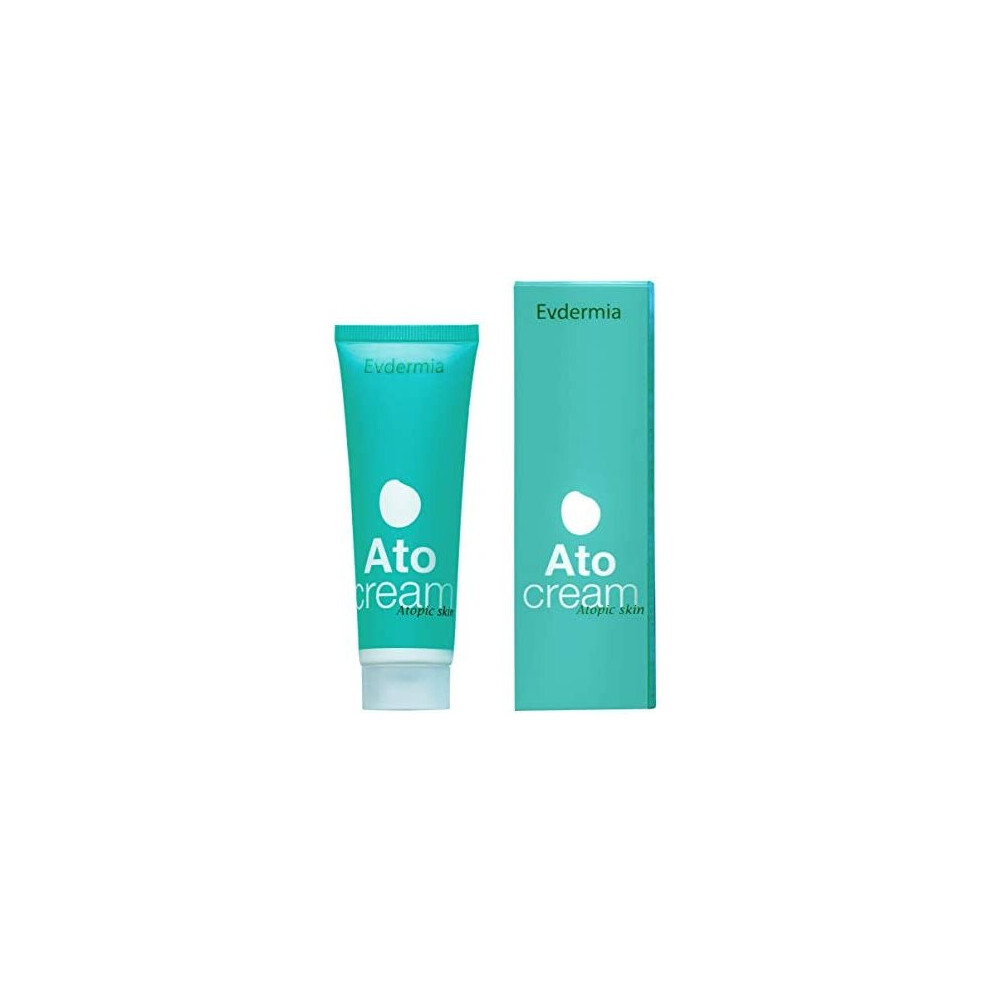 Evdermia Ato Cream | Ideal For Dry Or Itchy Skins Prone To Eczema And Atopic Dermatitis. With Strong Soothing, Hydrating And Rejuvenating Properties. For Face
