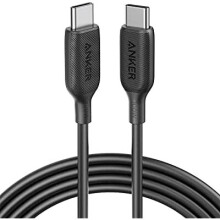Anker PowerLine III USB C to USB C Charger Cable 100W 6ft 2.0, Type C Charging Cable for MacBook Pro 2020, iPad Pro 2020, iPad Air 4, iPad mini 6,