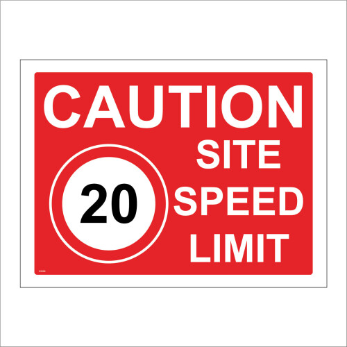 (150 x 100mm - 6 x 4, Sticker / Sav - White Background) CS089 Caution ...