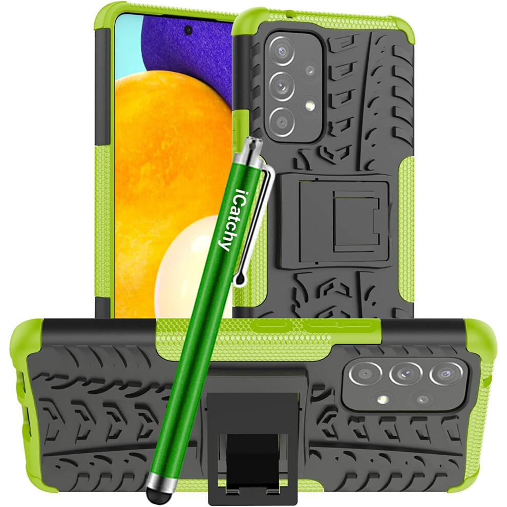 (Lime) Samsung Galaxy A53 5G Dual Layer Shockproof Cover Not,Specified 5056298016723