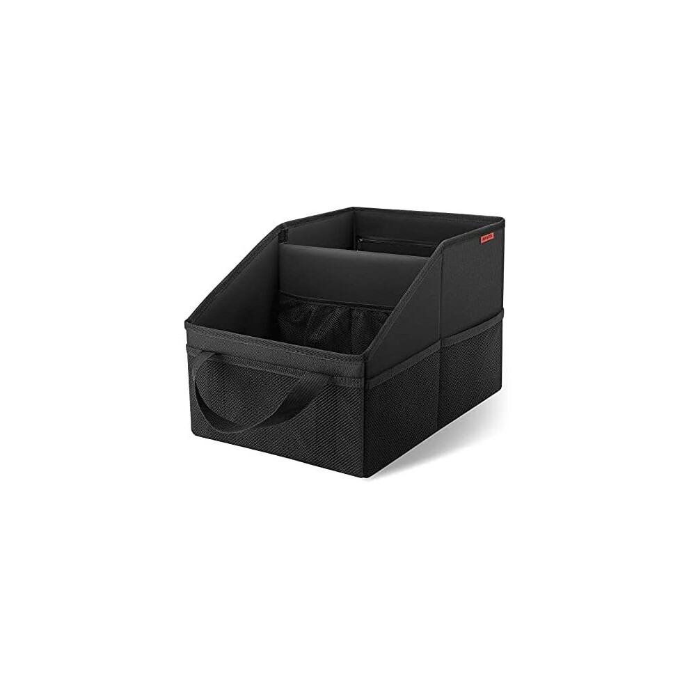 Infivita Car Organiser - Automotive Organiser For Front Seat Back Seat Or Floor,Car Caddy Organiser With Divide, Handles And Multiple Mesh Pockets 682141350352