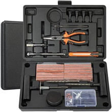 GADLANE Car Tyre Repair Kit - 100pcs Heavy Duty Tubeless Car Tyre Repair Kit, Complete Puncture Repair Kit Car, Truck, Van, Trailer, Campervan,
