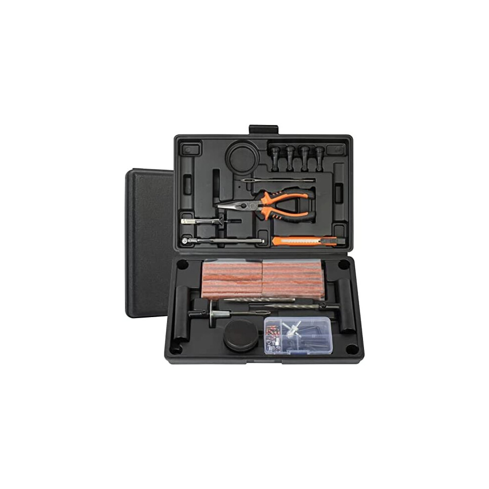 Gadlane Car Tyre Repair Kit - 100Pcs Heavy Duty Tubeless Car Tyre Repair Kit, Complete Puncture Repair Kit Car, Truck, Van, Trailer, Campervan, 5060914440311