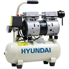 Hyundai 8 Litre Air Compressor, 4CFM/118psi, Silenced, Oil Free, Direct Drive 0.75hp with 2 Year Warranty