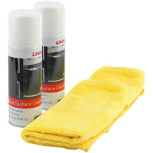 Unika Gloss Surface Cleaner and Microfibre Cloth - Twinpack