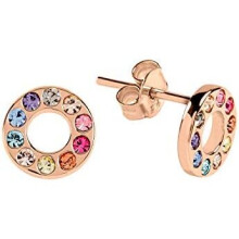 Radley Rocks Rose Gold Rainbow Studs RYJ1110