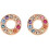 Radley Radley Rocks Rose Gold Rainbow Studs RYJ1110 2