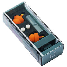 (Noise Reduction Earplugs) Travel Soundproof Ear Plugs Soft Silicone Earplugs Noise Reduction With Storage Box
