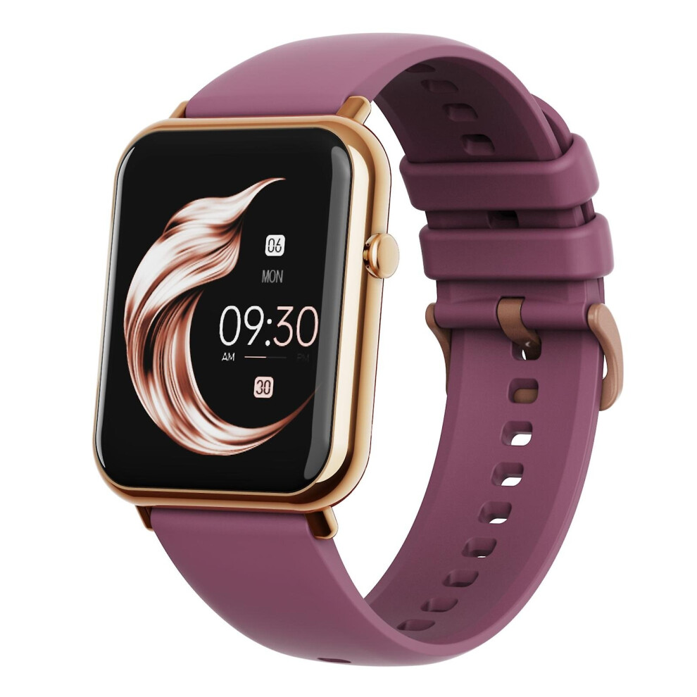 (Purple) Smart Watch Fitness Tracker Watch Heart Rate Monitor Pedometer Sleep Monitor For Phones Purple 768649755414
