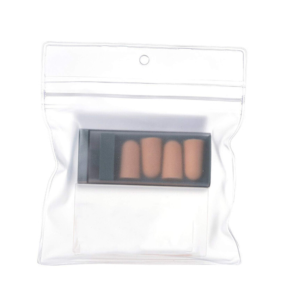 (Foam Earplugs) Travel Soundproof Ear Plugs Soft Silicone Earplugs Noise Reduction With Storage Box 768645197478