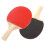 Portable Retractable Ping Pong Post Net Rack Paddles Adjustable Extending Paddle Bats 6