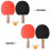 (L) Table Tennis 2 Player Set Bats Rackets 8