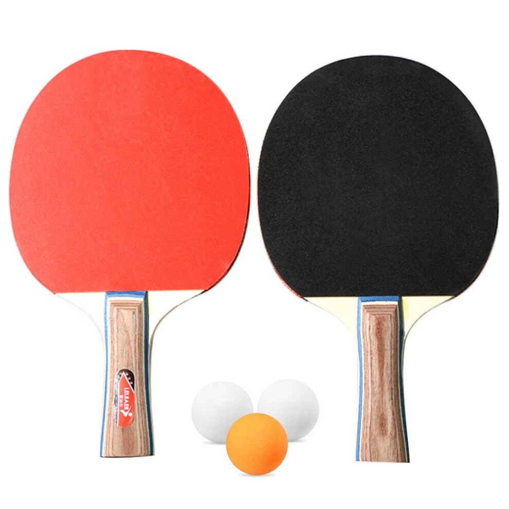 (S) Table Tennis 2 Player Set Bats Rackets