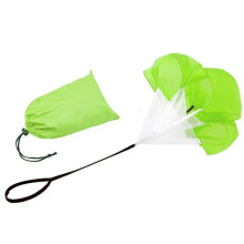 (Light Green) Speed Parachute Strength Training Exercise Tool Equipment Umbrella Soccer Football Outdoor Fitness