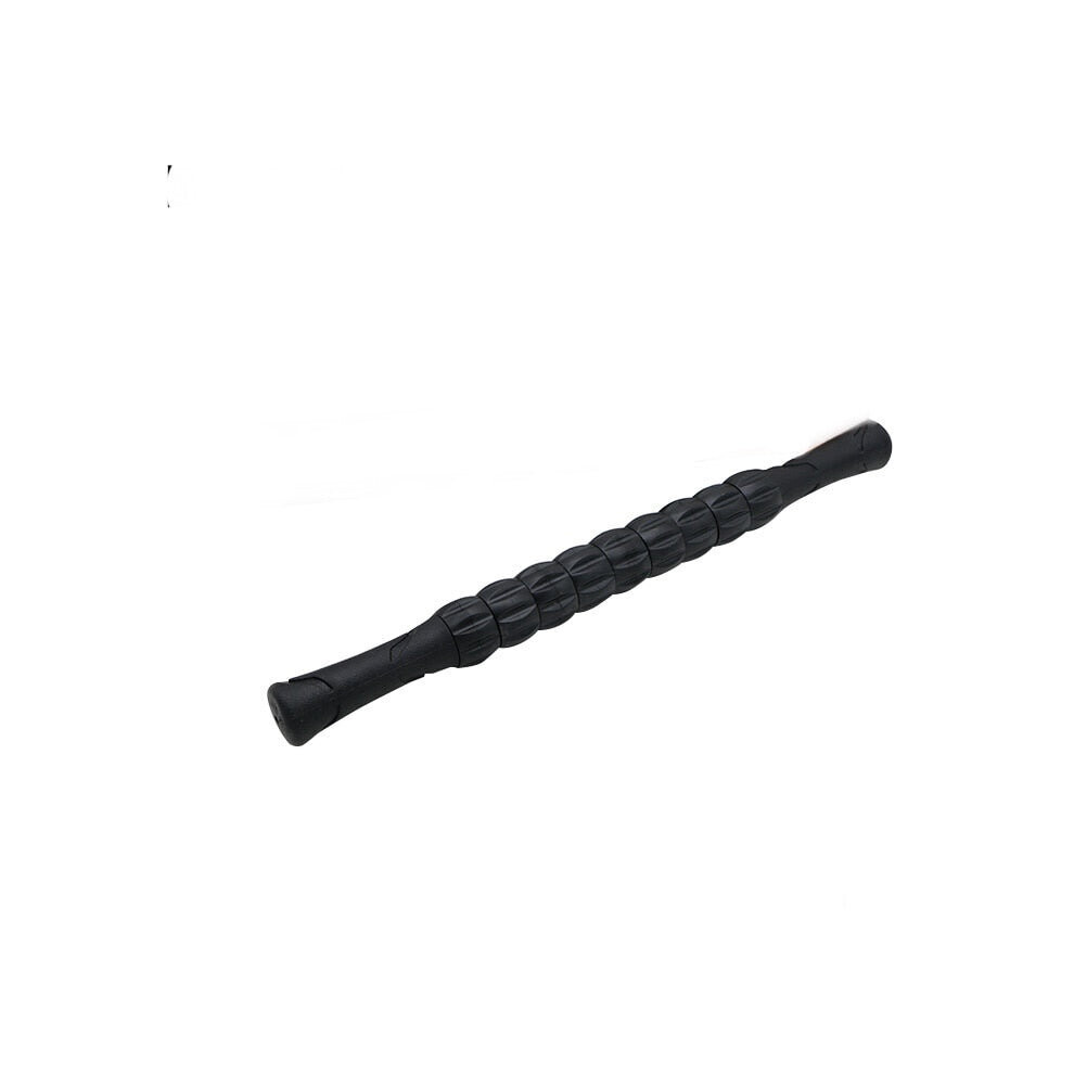 Greenzech Black (Black) Muscle Roller Stick Body Massage For Relieving Soreness And Cramping Sticks Yoga Blocks