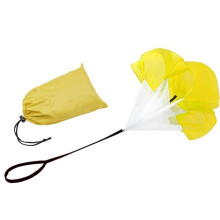 (Yellow) Speed Parachute Strength Training Exercise Tool Equipment Umbrella Soccer Football Outdoor Fitness