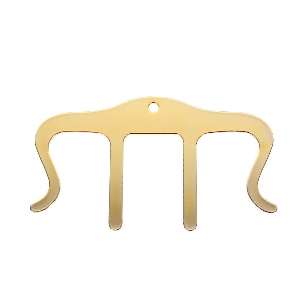 (Gold) Solid M-type Metal Instrument Small Score Clip