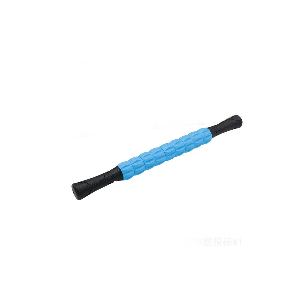Greenzech Blue (Blue) Muscle Roller Stick Body Massage For Relieving Soreness And Cramping Sticks Yoga Blocks