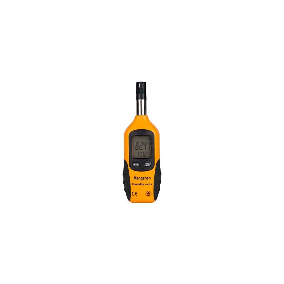 Mengshen Digital Psychrometer - Handheld Temperature And Humidity Meter Gauge With Dew Point And Wet Bulb Temperature - Battery Included, M86 768390764321
